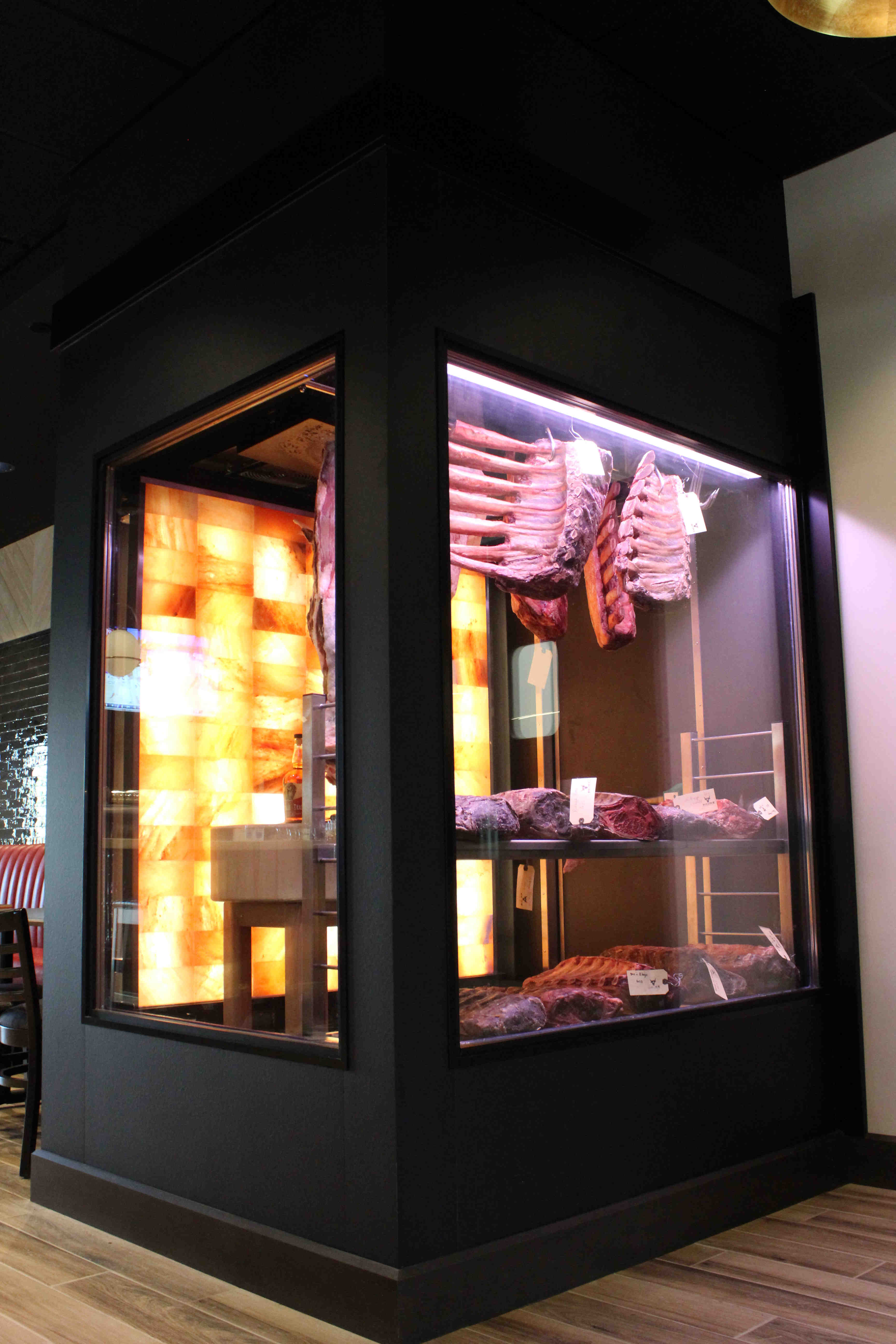 The Aging Room. Premium Meat Dry-Aging Walk-in Room in Black.